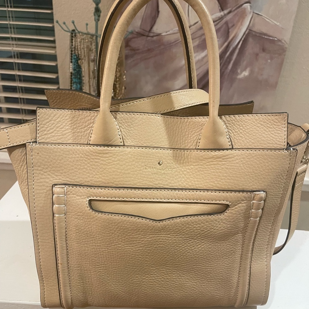 Kate Space Claremont Satchel handbag w dustbag